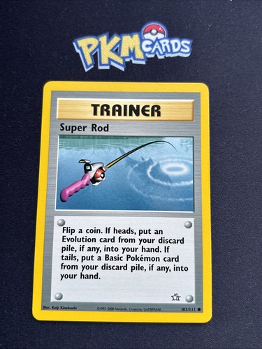 Pokémon tcg super rod - rod, neo