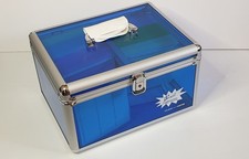 CD Storage Case Carrier Portable Filing Box - 240 CDs DVDs Games - NEW