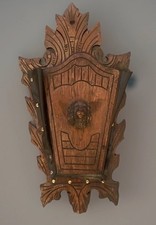 Antique Victorian Walnut Wall