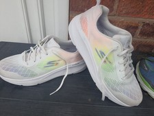 Ladies Skechers Go Run Air Cooled Goga Mat multicoloured Trainers Uk Size 8