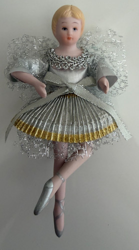 Vintage porcelain face ballet - porcelain,