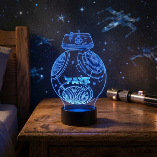 Night light starwars - night,