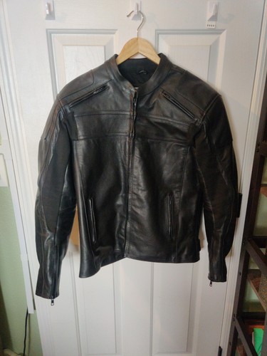Bilt armored black leather - bilt,