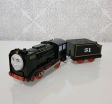 VGC Hiro Trackmaster Revolution Battery Train and tender.  ThomasTank Engine 