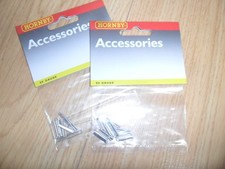 Pair of New R910 Fishplates for Hornby OO Gauge Model Railway Train Sets