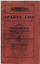 Matchless model 500cc super - matchless,