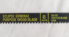 Eclipse General Purpose Wood Blade, 8tpi, 300mm (12") Long, for Hacksaw Frames
