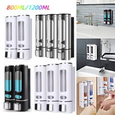 Hotel Soap Shampoo Dispenser Wall Mounted Liquid Bathroom Hand Soap Shower Gel