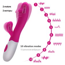 Women's Massage Stick - 10 Speed Waterproof Vibrating Portable Relax Massager