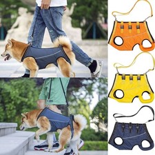 Dog Mobility Aid Support Sling For Back Leg Hip Lifting Harness Brace Adjustable