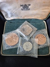 1966 Guersey Coin Set 4 Coins