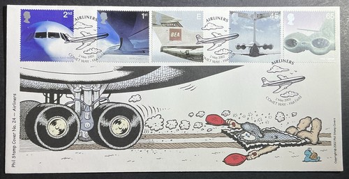 2002 phil stamp cover - gb,