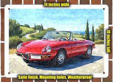 Metal Sign - 1966 Alfa Romeo