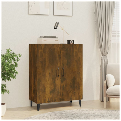 Sideboard smoked oak 70x34x90 - smoked,