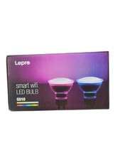 2 Pack Lepro GU10 Smart Bulb RGB and Warm - Cool White Smart Light Bulb Dimmable