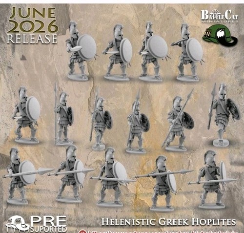 54mm unpainted hellenistic - unpainted,