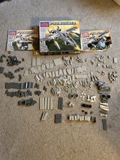 MEGA BLOKS PROBUILDER Military Series 9789 Air Force Warthog. SPARES OR REPAIR