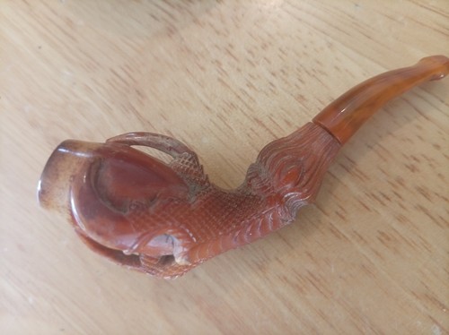 Meerschaum 4claw and acorn - and,