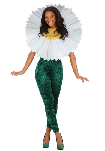 Women daisy flower costume - flower,