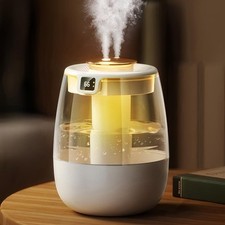Cool Mist Air Humidifier 1.3L for Bedroom Home Office Baby Room Air Purifier