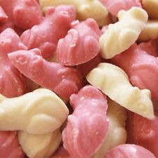 Pink and White Mice Retro Sweets Party Wedding Favours Candy Buffet Pick n Mix
