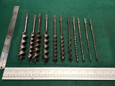 Vintage auger bits job lot - vintage, of