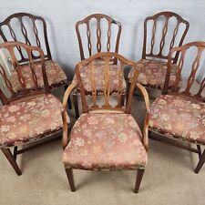Antique Mahogany Dining Chairs Georgian Early 19th Century.