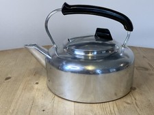 VINTAGE RETRO SWAN ALUMINIUM/ALLOY KETTLE - EXCELLENT CONDITION