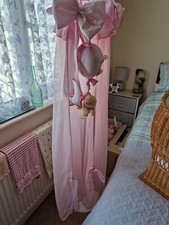 Free Standing Canopy Stand And Drapes For Baby Cot