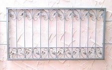 Window grille wrought iron