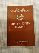 Triumph TR5 . TR250 . TR6