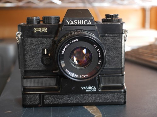 Yashica 50mm lens - /, /