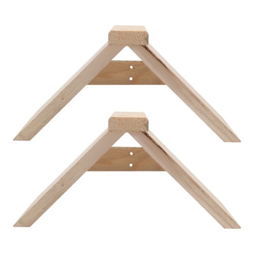 2pcs wooden pigeon birds - 2pcs,