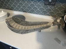 Vegetable Fruit Basket Metal Wire Storage Container Rack Decor Dining Kitchen UK