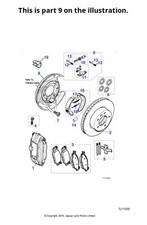 Jaguar Genuine Brake Caliper