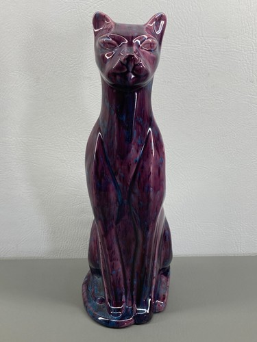 Vintage ceramic cat figurine - cat,