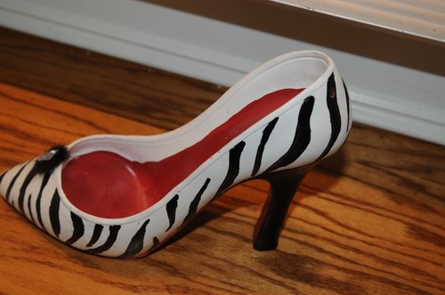 Stiletto shoe wine bottle - shoe,
