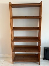 Costco Very Sturdy 6 Shelf Wooden Display/Bookshelf