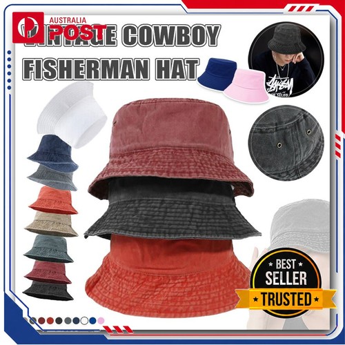 Unisex cotton bucket fisherman - cotton,