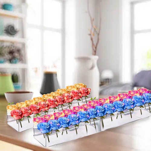 Clear acrylic flower - .clear,