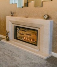 limestone fire surround used