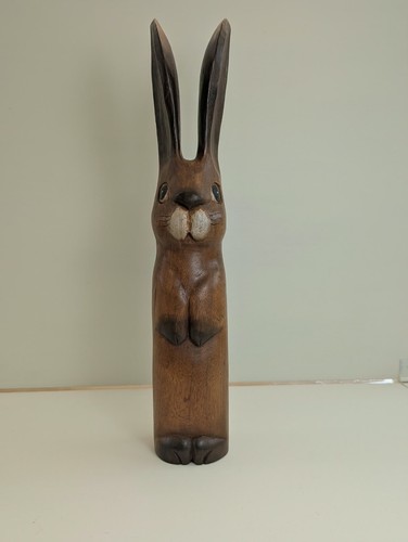 Large vintage hand carved - large,