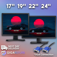 Cheap 17" 19" 20" 22" 24" TFT PC Computer Monitor VGA DVI Flat Screen