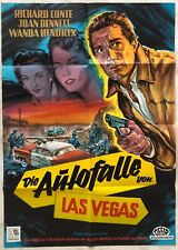 Autofalle von Las Vegas  Auto  Car Oldtimer orig. Plakat von 1958 Dill - Grafik