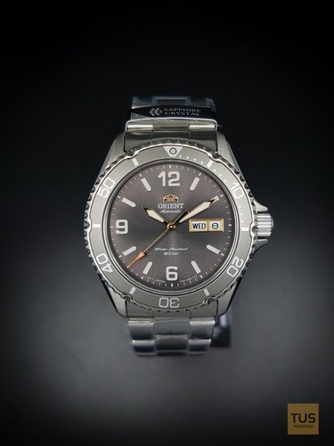 Orient mako iii - sapphire, grey