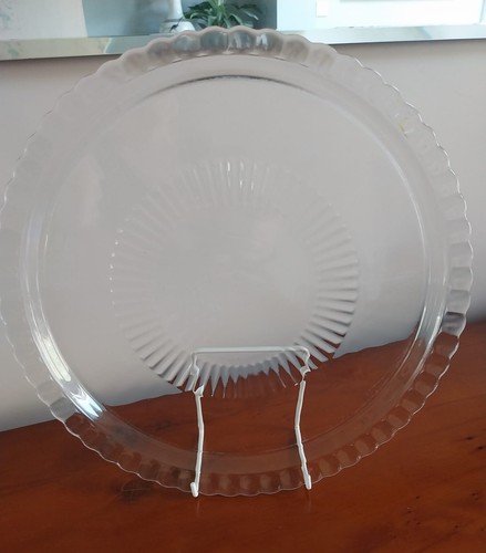 Pretty french glass - french, cheese