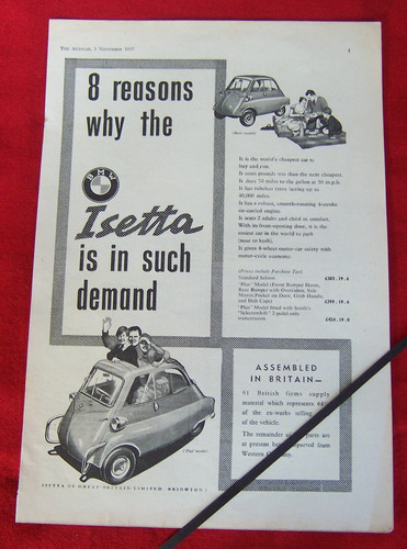Bmw isetta bubble car - isetta,