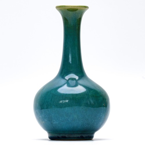 Chinese porcelain bottle - porcelain, vase