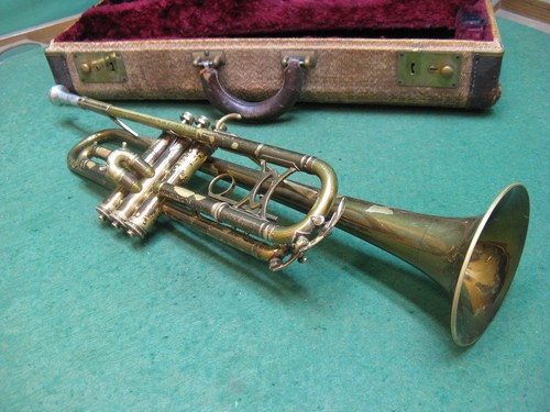 King liberty trumpet 1945 - liberty, bb/a