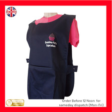 Personalised Work Tabard Coverall – Adjustable Side Studs & Patch Pocket
